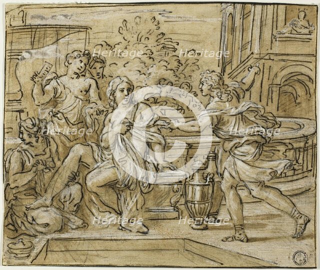 David and Bathsheba, n.d. Creator: Unknown.