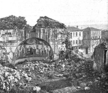 'De Florina a Monastir; ruines de l'eglise d' Ekchisou', 1916. Creator: Unknown.