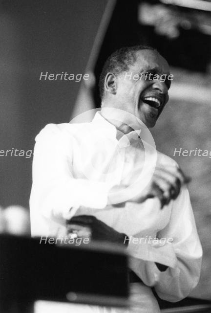 Milt Jackson, Brecon Jazz Festival, c1979. Creator: Brian Foskett.