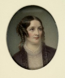 Emilia Field Brewer, ca. 1875. Creator: John Alexander McDougall.