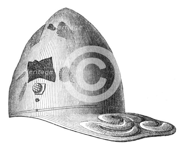 The Meyrick Collection at South Kensington: bronze helmet, Ancient British, 1869. Creator: Unknown.