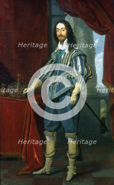 Charles I, King of Great Britain and Ireland, 1631. Artist: Daniel Mytens