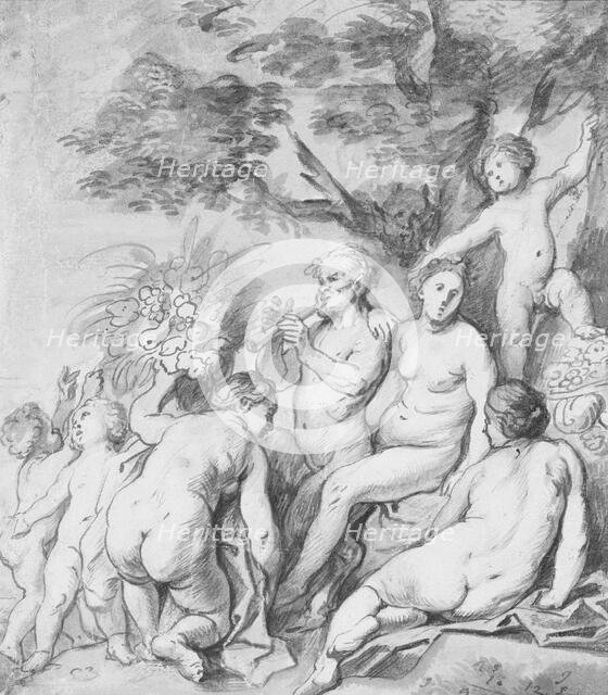 Allegory of Fertility (Recto), ca. 1640. Creator: Jacob Jordaens.