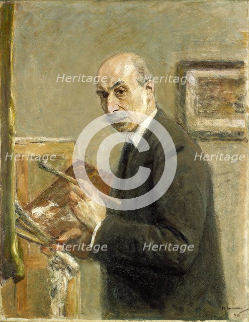 Self-Portrait. Artist: Liebermann, Max (1847-1935)
