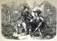 Joan Sala i Serrallonga (1594 - 1634), bandit and chief of a gang, detail of a nineteenth-century…