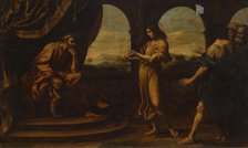 Joseph Interprets Pharaoh's Dreams, 1st half of 19th century. Creator: Unknown.