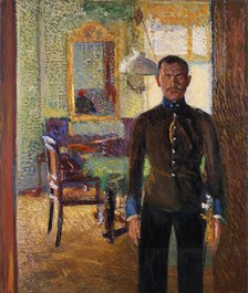 Portrait of the Reserve Lieutenant Alois Gerstl, 1906.