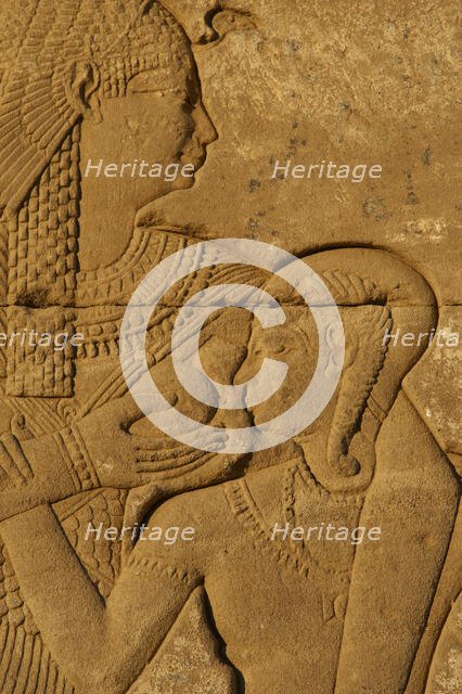 Roman Birth House of Mammisi, Temple complex, Dendera, Egypt, 68-117 AD.  Creator: Unknown.