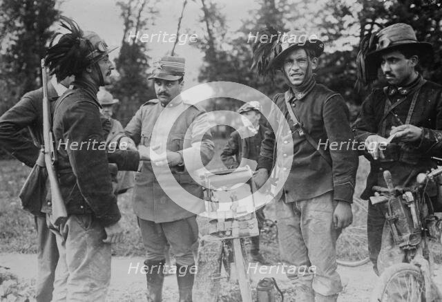 Surgeon treating wounded, Tripoly i.e., Tripoli, between c1910 and c1915. Creator: Bain News Service.