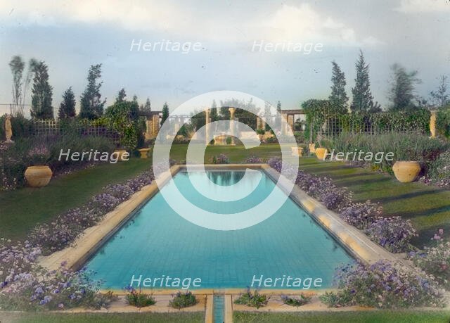 "Beacon Hill House," Arthur Curtiss James house, Beacon Hill Road, Newport, Rhode Island, 1914. Creator: Frances Benjamin Johnston.