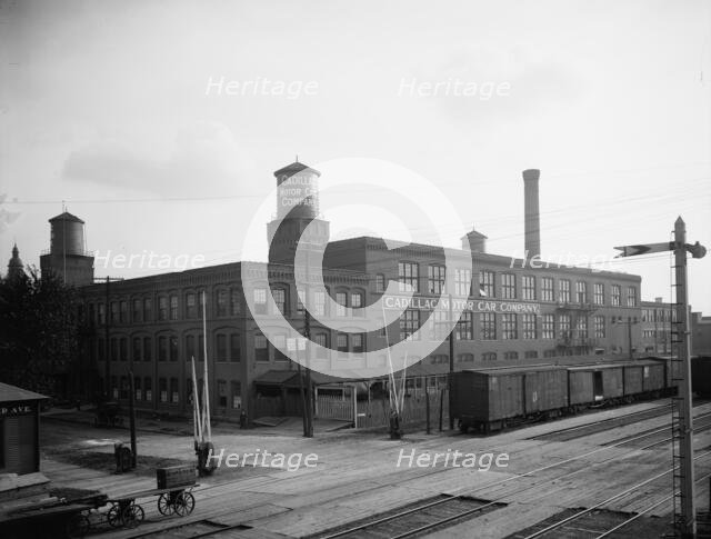 Cadillac Motor Car Co., Detroit, Mich., between 1900 and 1910. Creator: Unknown.
