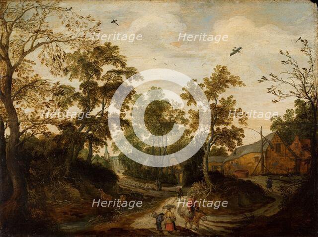 View of a Village, 1623. Creator: Willem van den Bundel.