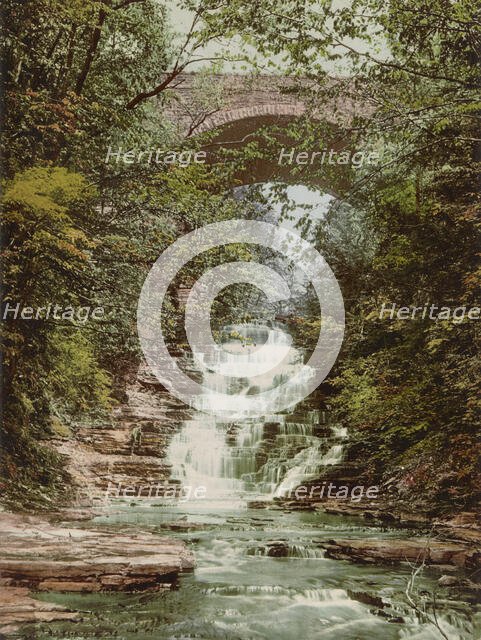 Cascadilla Gorge, Ithaca, c1901. Creator: Unknown.