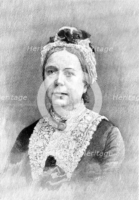 The late Miss Frances M. Buss, 1895. Creator: Unknown.