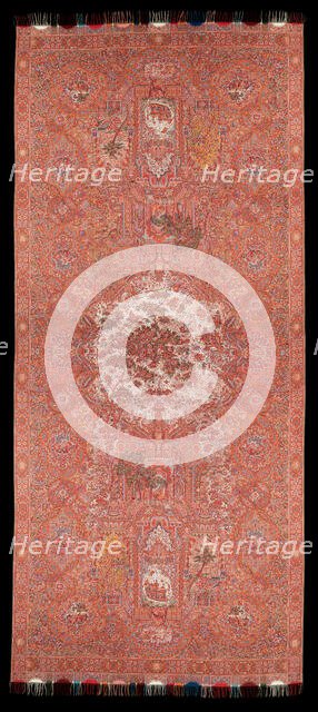 Shawl, French, ca. 1855. Creator: Anthony Berrus.