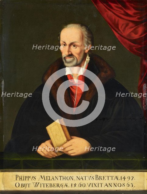 Portrait of Philipp Melanchthon (1497-1560).