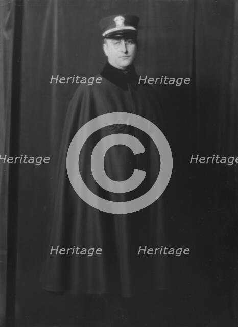 Mr. Truesdale, portrait photograph, 1918 Feb. 22. Creator: Arnold Genthe.