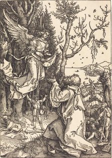 Joachim and the Angel, c. 1504. Creator: Albrecht Durer.