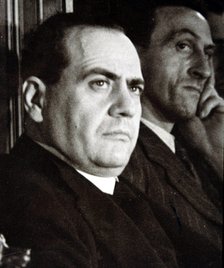 Juan Negrin López (1892-1956), Spanish Republican politician, he was president of the government …