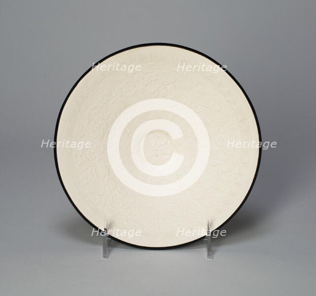 Bowl with Three Boys amid Peony Scrolls, Song dynasty (960-1279). Creator: Unknown.