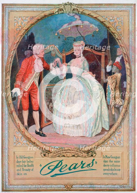 Pears soap advert, 1918. Artist: Unknown