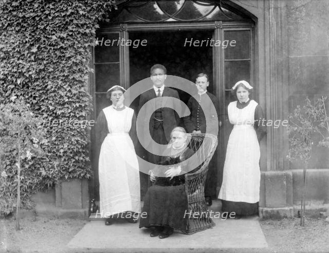 King's School House, College Green, Gloucester, Gloucestershire, 1860-1922. Creator: Unknown.