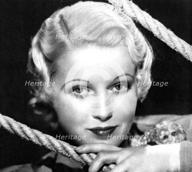 June Lang, American actress, 1934-1935. Artist: Unknown