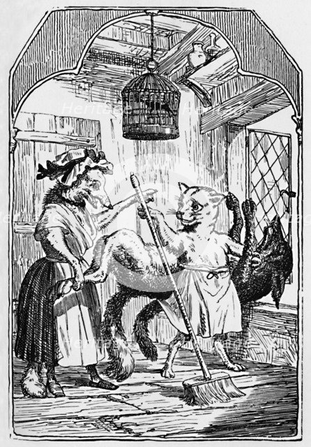 'The Wedding of Mrs. Fox', 1901. Artist: Edward Henry Wehnert.