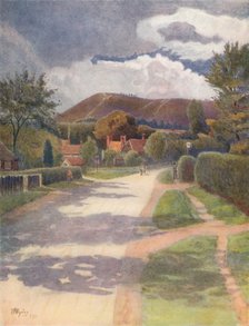 'Ewehurst Village', 1911, (1914). Artist: James S Ogilvy.