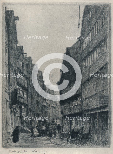 'Herrlichkeit, Hamburg', c1913. Artist: Walter Zeising.