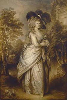 Georgiana, Duchess of Devonshire, c. 1787/1796. Creator: Gainsborough Dupont.