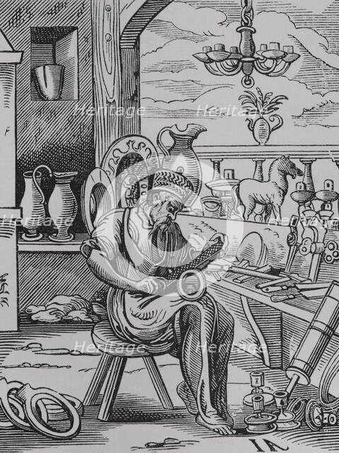 Coppersmith, 16th century, (1878).  Creator: Unknown.