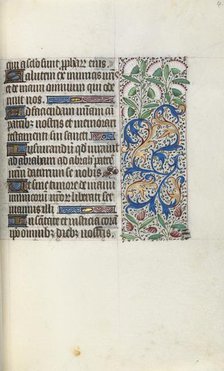 Book of Hours (Use of Rouen): fol. 48r, c. 1470. Creator: Master of the Geneva Latini (French, active Rouen, 1460-80).