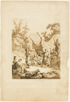 The Russian Dance, 1769. Creator: Jean Baptiste Le Prince.