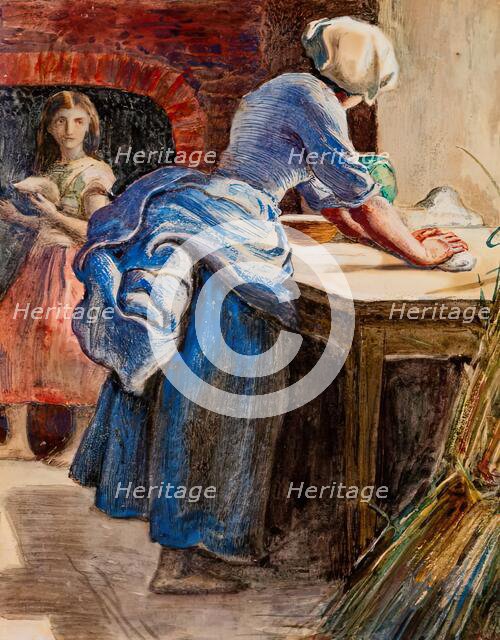 Parable-The Leaven, c1860. Creator: John Everett Millais.