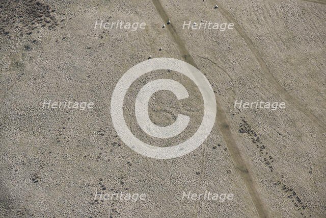 Uplaw Knowe palisaded settlement, Northumberland, 2015. Creator: Historic England.