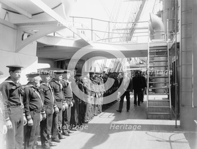 U.S.S. Newark, quarters, between 1891 and 1901. Creator: Unknown.