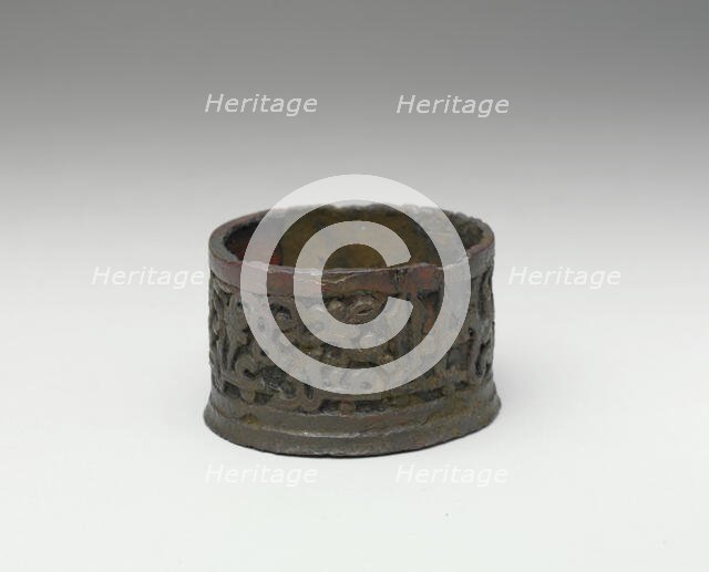 Inkwell with the Name of  Amir 'Abdullah ibn al-Hasan Pars, Iran, probably 11th century. Creator: Unknown.