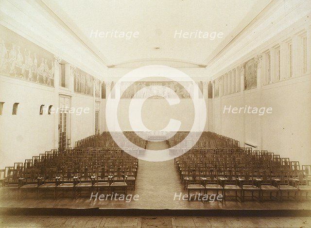 Concert hall, House of the Association of Literature and Arts, Russia, 1910s. Artist: Unknown