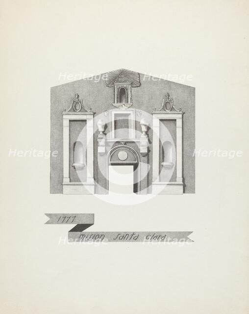 Mision Santa Clara, 1935/1942. Creator: James Jones.