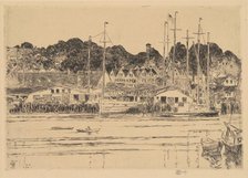 Inner Harbor, Gloucester, 1923. Creator: Frederick Childe Hassam.