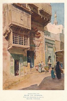 Street scene, Egypt, c1907. Creator: Walter Tyndale.