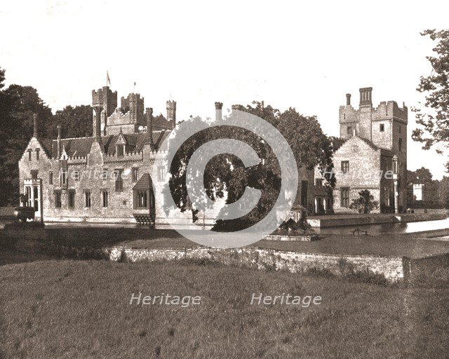 Oxburgh Hall, Norfolk, 1894. Creator: Unknown.