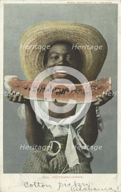 An Unbiased Opinion, ca.1898 - 1931. Creator: Detroit Publishing Company.