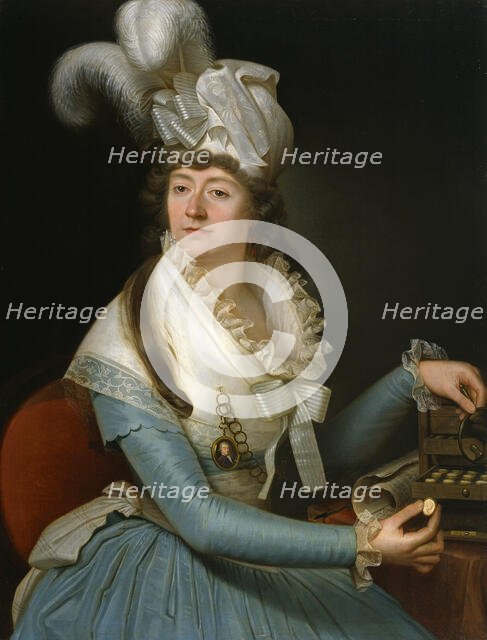 Portrait of a Lady, c1780-1789. Creator: Unknown.