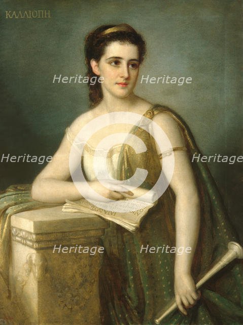 Calliope, 1869. Creator: Giuseppe Fagnani.