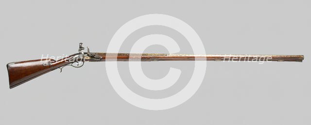 Flintlock Fowling Piece Given by the Empress Catherine II of Russia to the French Ambassador, 1745.. Creator: Unknown.