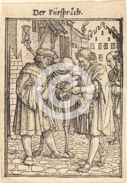 Der Fürsprach. Creator: Hans Holbein the Younger.