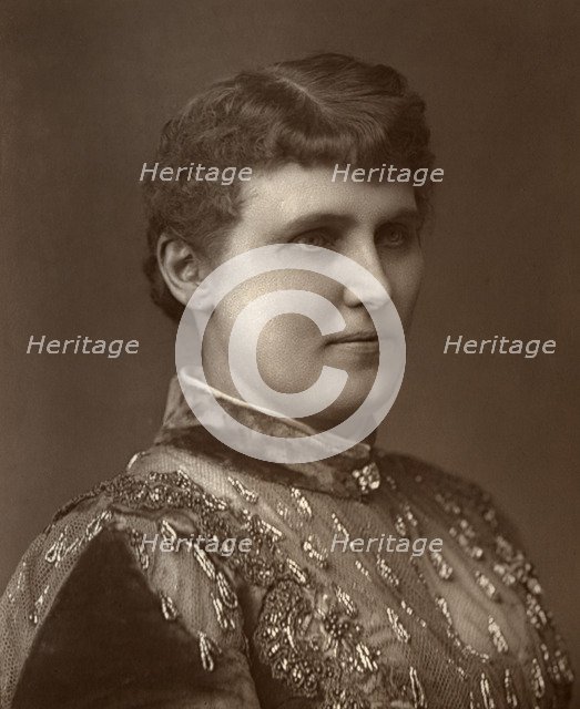 Christina Nilsson, Swedish soprano opera singer, 1888. Artist: Kingsbury & Notcutt