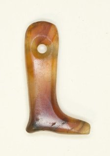 Amulet of a Leg and Foot, Egypt, Late Old Kingdom-First Intermediate Period, Dynasties 5-11... Creator: Unknown.